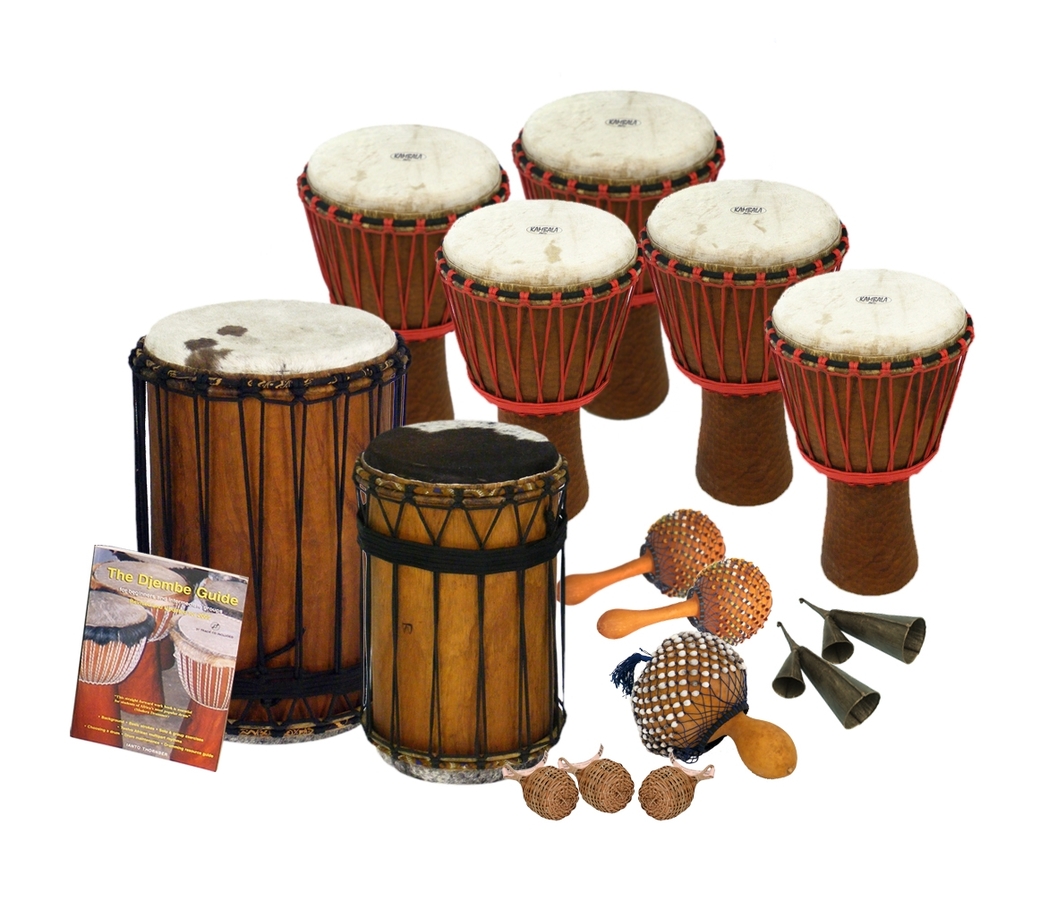 African Drumming Kit - for 15 players